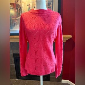 Gap tall coral sweater